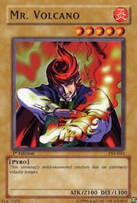 Mr. Volcano PSV-044 card from Pharaoh's Servant