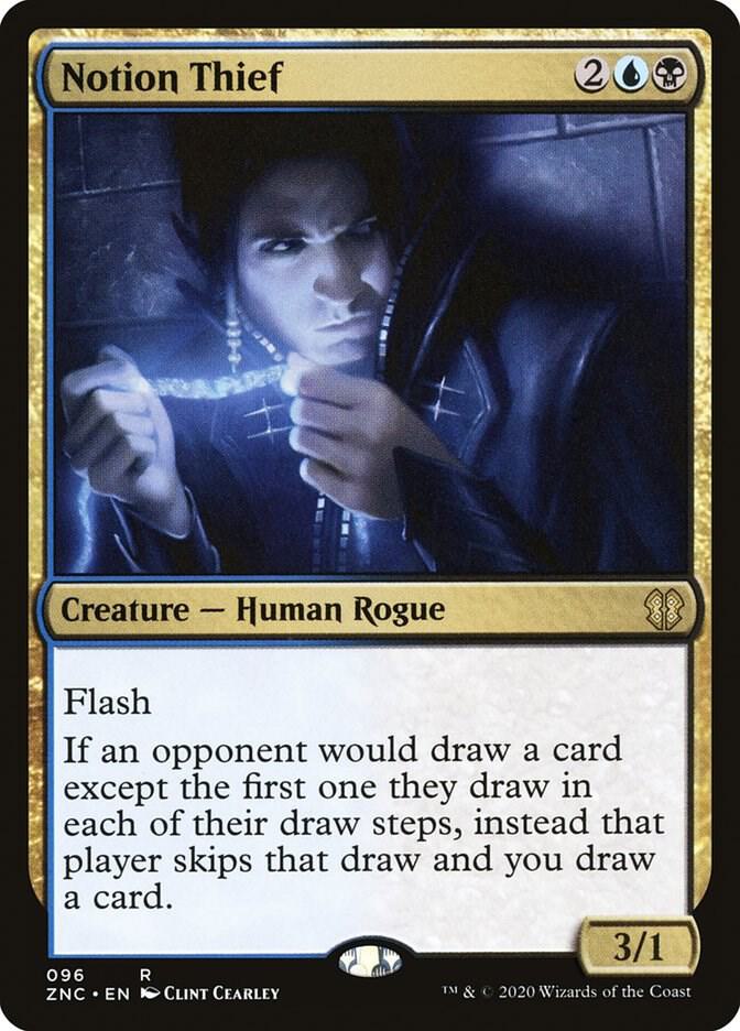 Notion Thief 96 card from Commander: Zendikar Rising