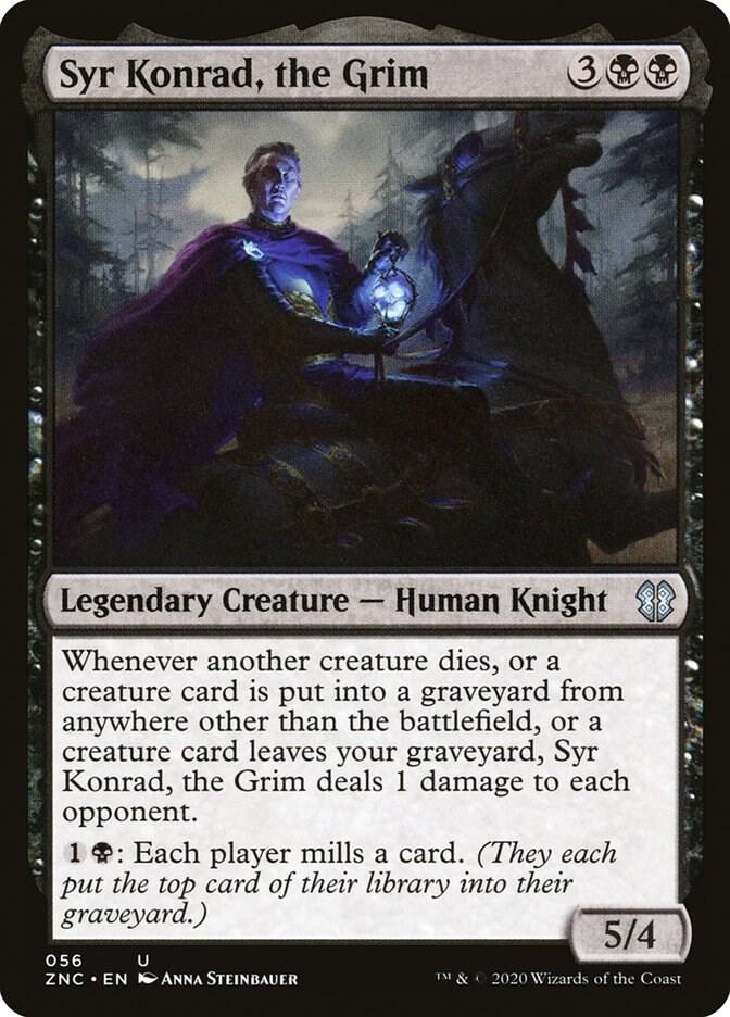 Syr Konrad, the Grim 56 card from Commander: Zendikar Rising