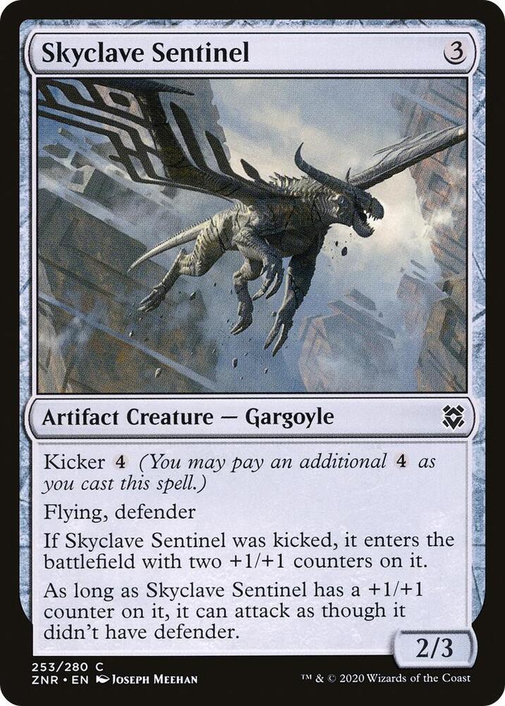 Skyclave Sentinel 253 card from Zendikar Rising