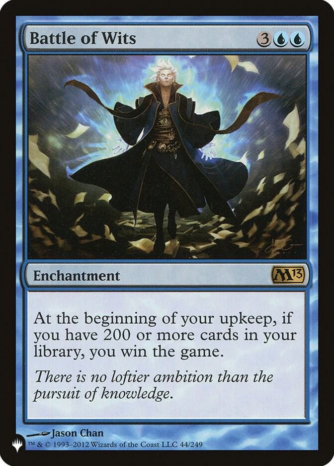 Battle of Wits 44/249 card from The List Reprints
