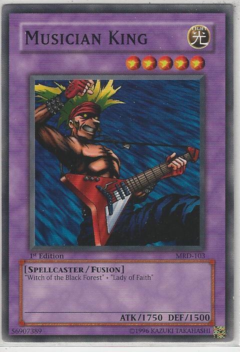 Musician King MRD-103 card from Metal Raiders