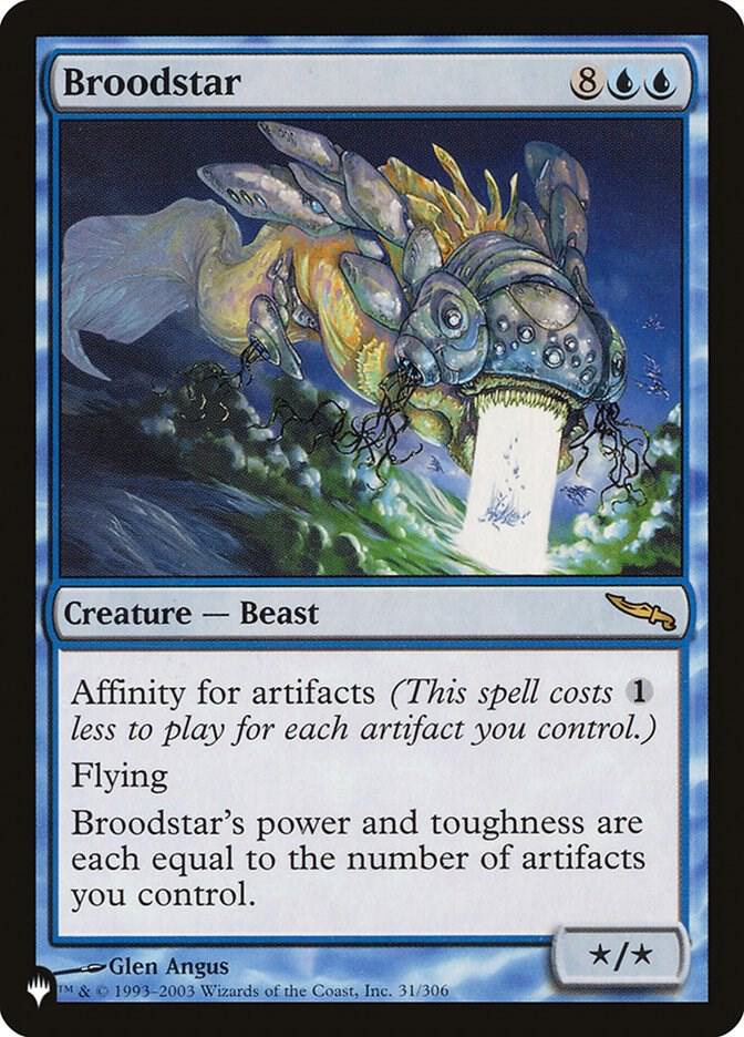 Broodstar 31/306 card from The List Reprints