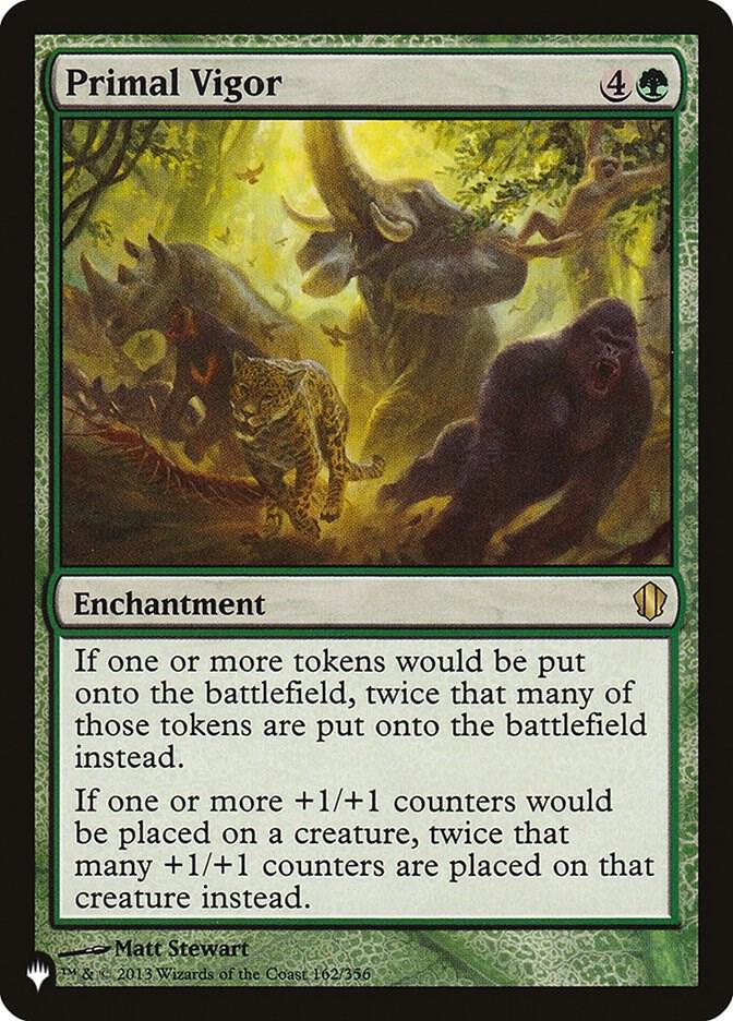Primal Vigor 162/356 card from The List Reprints