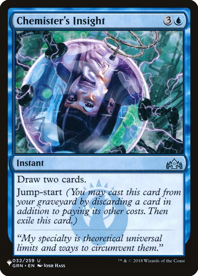 Chemister's Insight 032/259 card from The List Reprints