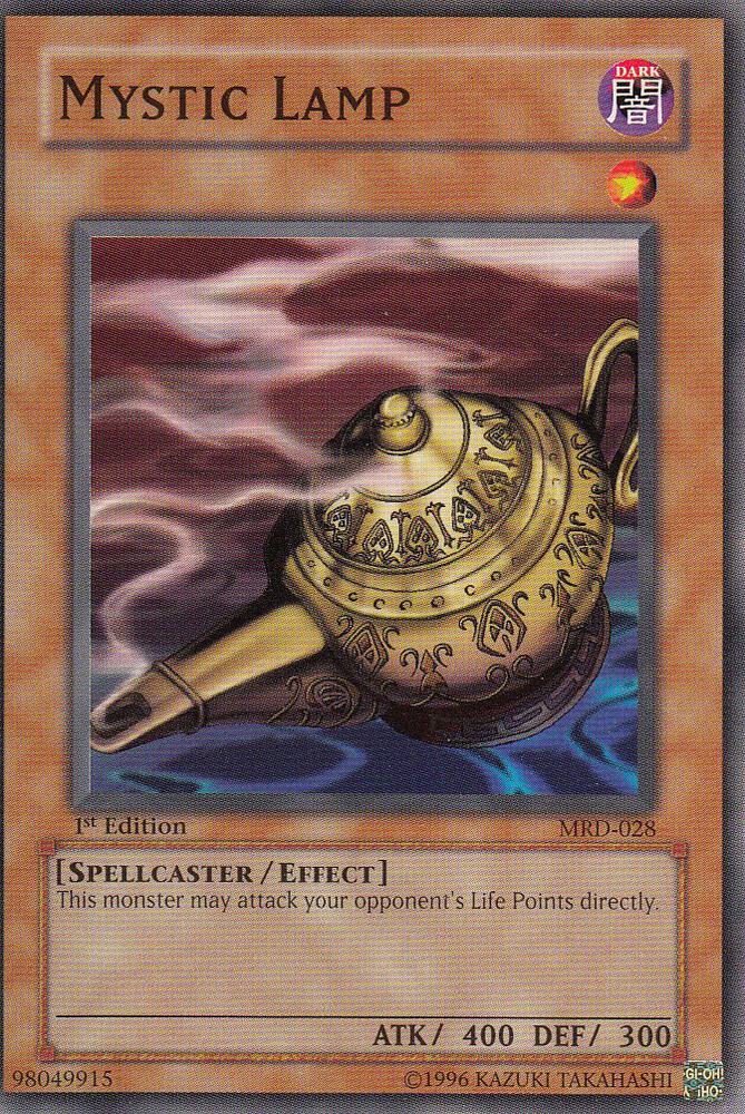 Mystic Lamp MRD-028 card from Metal Raiders