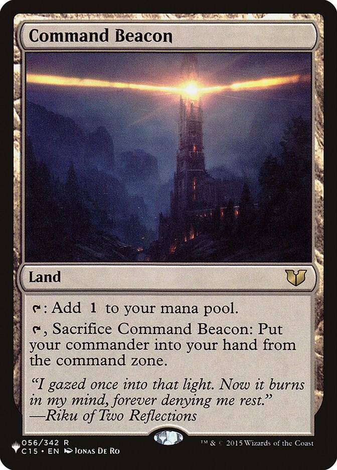 Command Beacon 056/342 card from The List Reprints