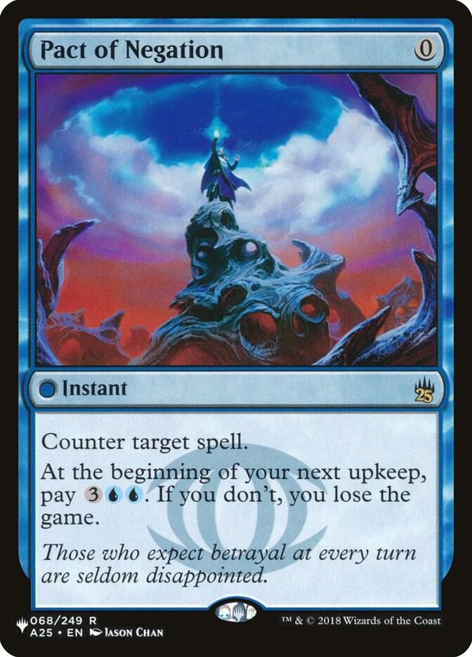 Pact of Negation 068/249 card from The List Reprints