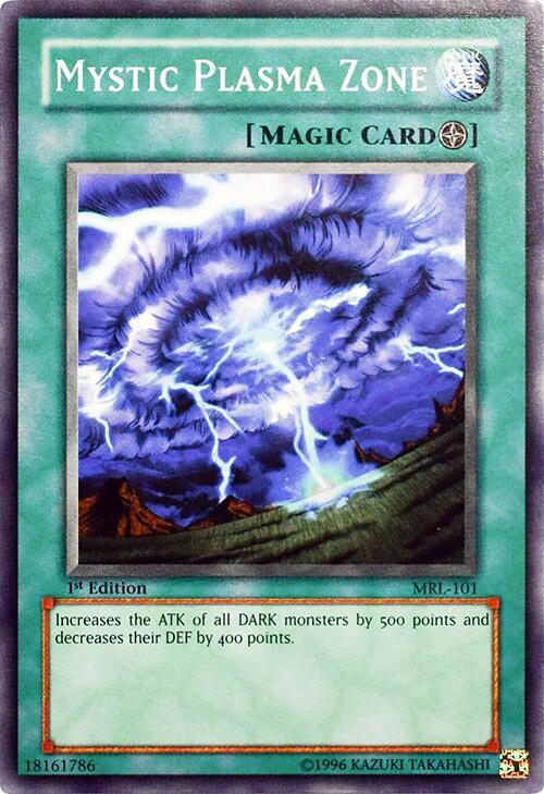Mystic Plasma Zone MRL-101 card from Magic Ruler