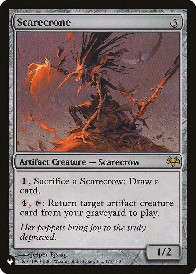 Scarecrone 172/180 card from The List Reprints