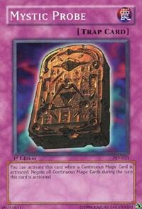 Mystic Probe PSV-021 card from Pharaoh's Servant
