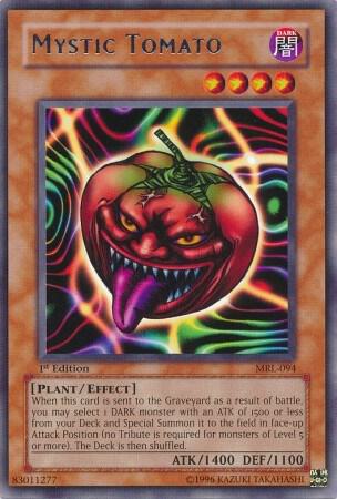 Mystic Tomato MRL-094 card from Magic Ruler