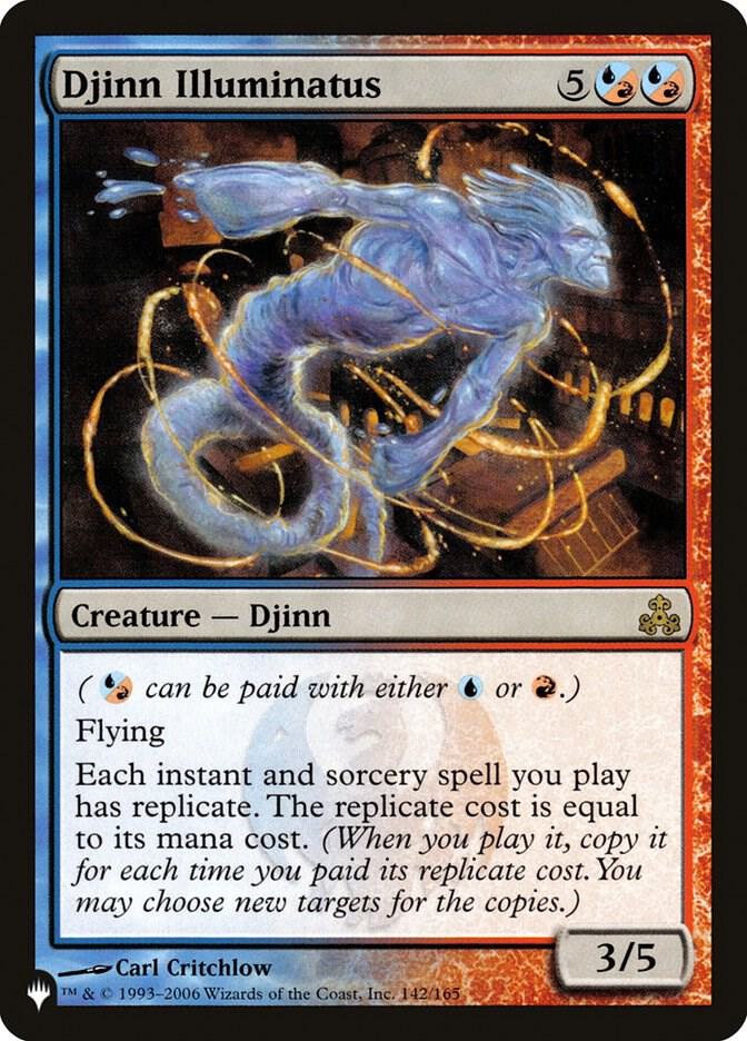 Djinn Illuminatus 142/165 card from The List Reprints