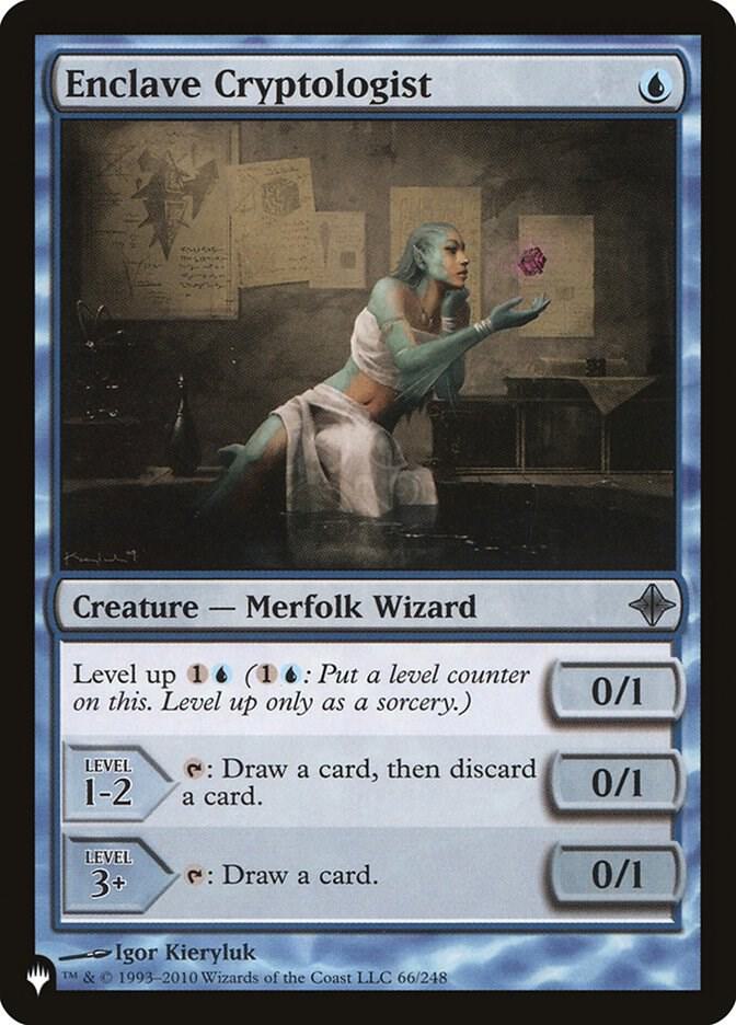 Enclave Cryptologist 66/248 card from The List Reprints