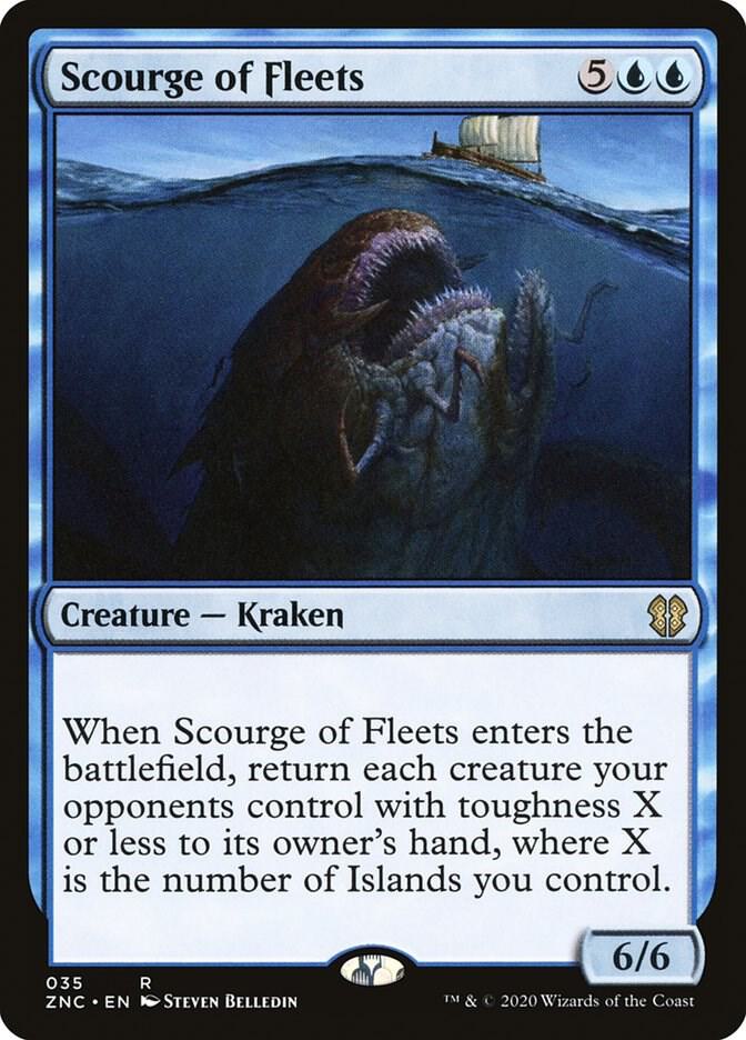 Scourge of Fleets 35 card from Commander: Zendikar Rising
