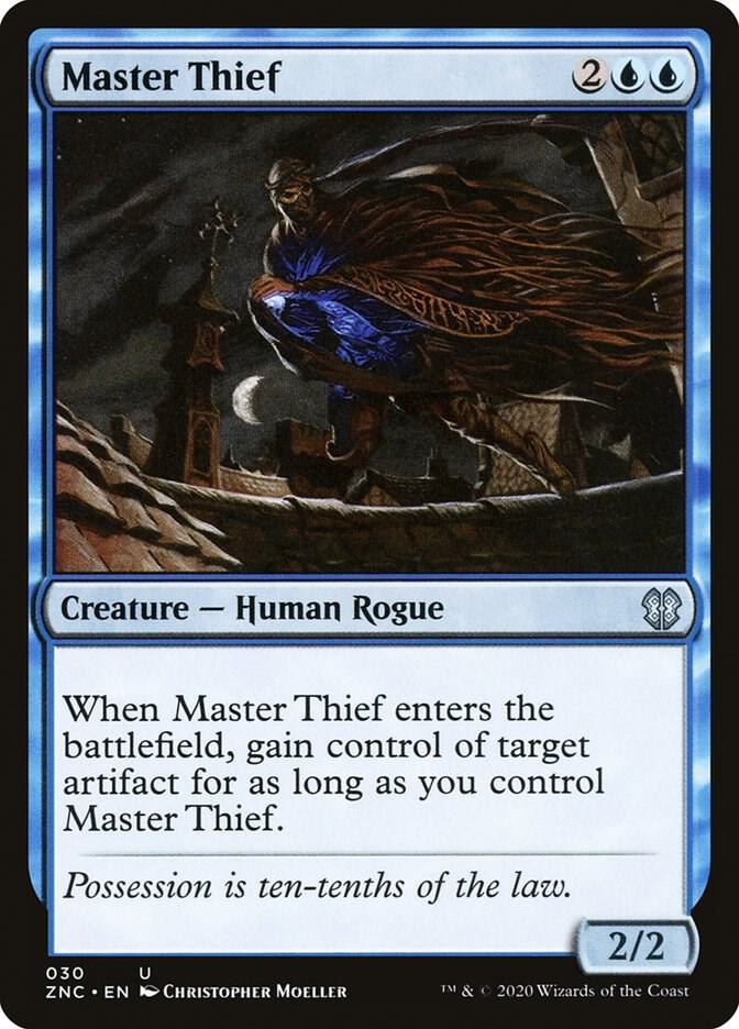Master Thief 30 card from Commander: Zendikar Rising
