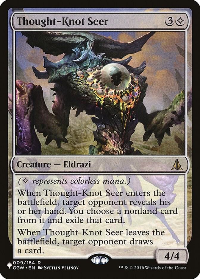 Thought-Knot Seer 009/184 card from The List Reprints