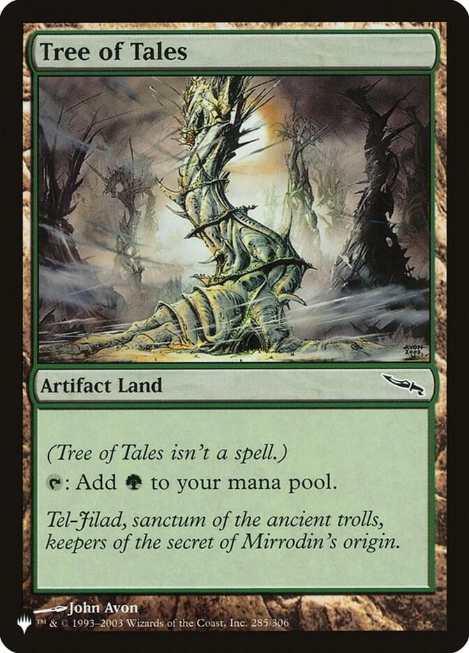 Tree of Tales 285/306 card from The List Reprints