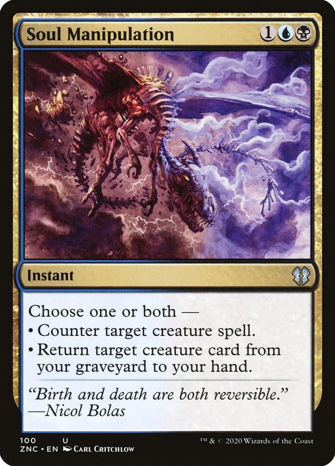 Soul Manipulation 100 card from Commander: Zendikar Rising
