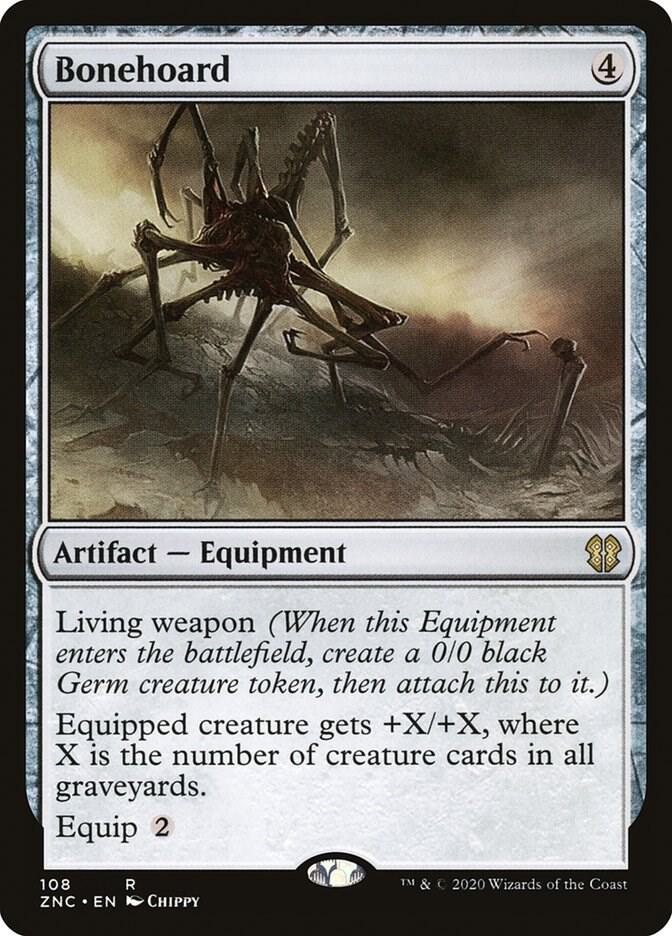 Bonehoard 108 card from Commander: Zendikar Rising