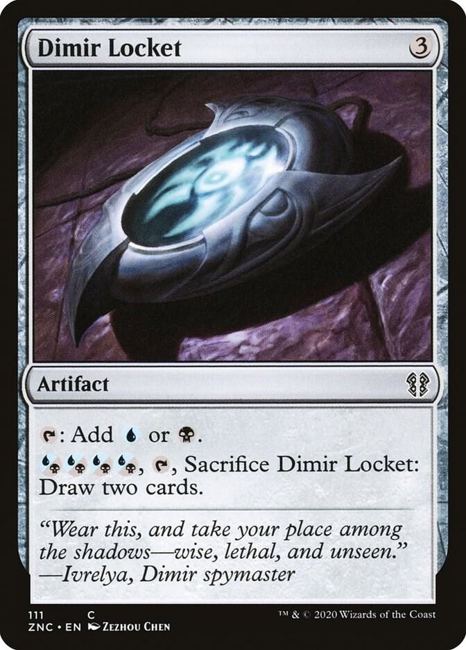 Dimir Locket 111 card from Commander: Zendikar Rising