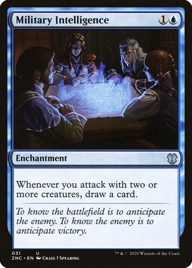 Military Intelligence 31 card from Commander: Zendikar Rising