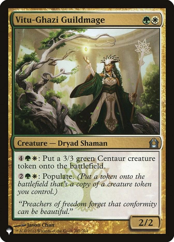 Vitu-Ghazi Guildmage 207/274 card from The List Reprints