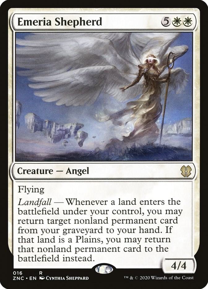 Emeria Shepherd 16 card from Commander: Zendikar Rising