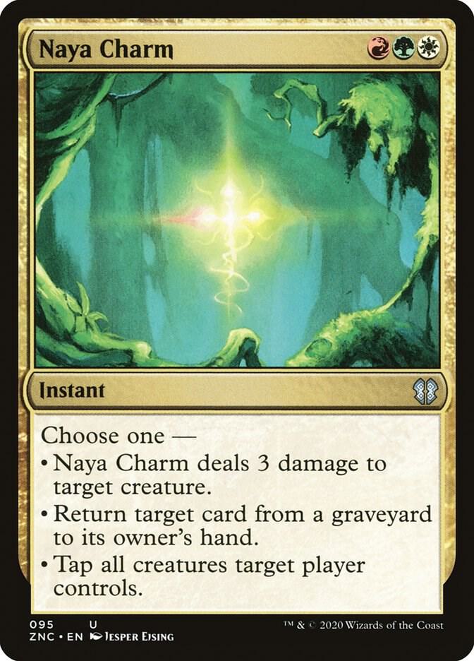 Naya Charm 95 card from Commander: Zendikar Rising
