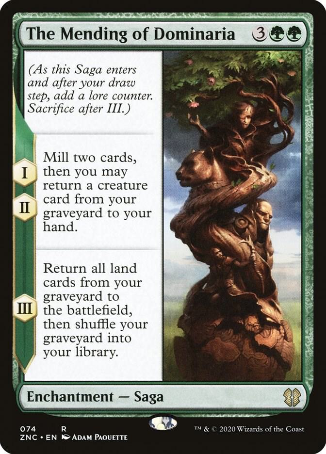 The Mending of Dominaria 74 card from Commander: Zendikar Rising