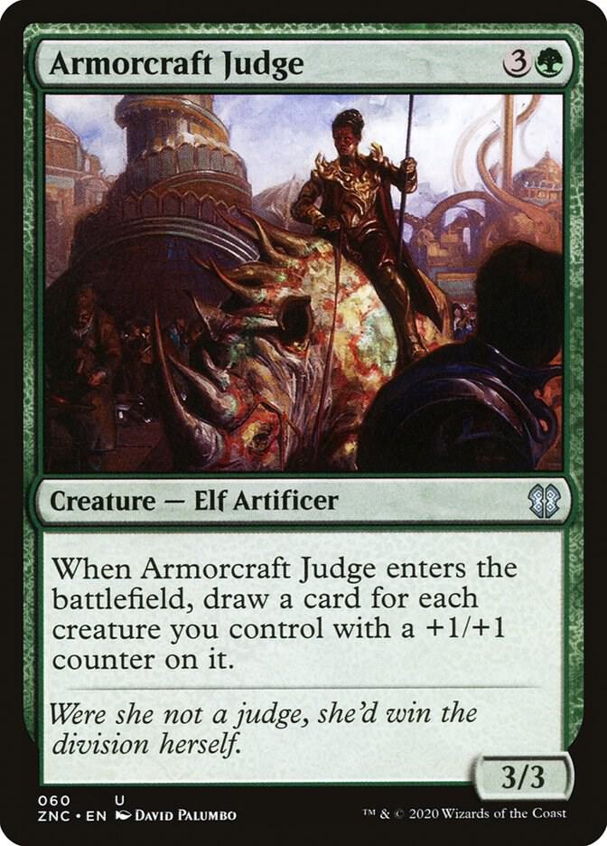 Armorcraft Judge 60 card from Commander: Zendikar Rising