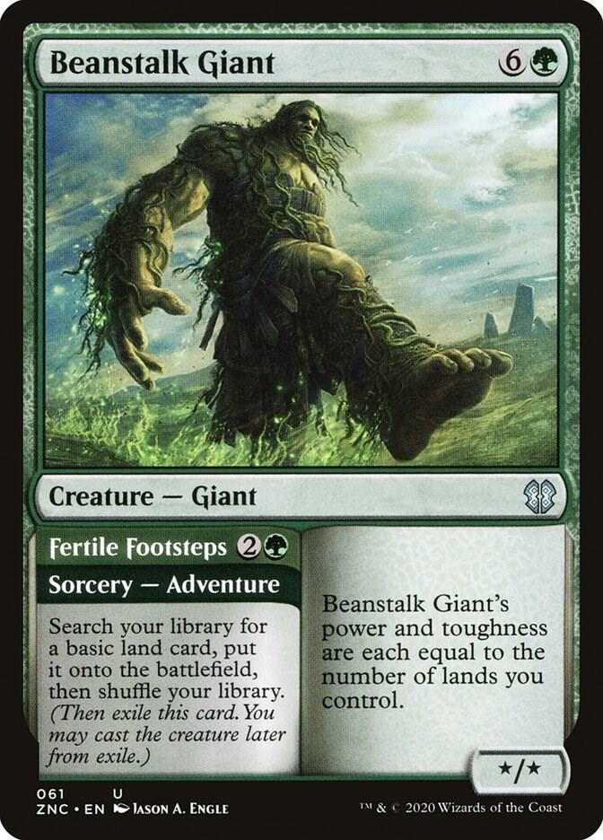 Beanstalk Giant 61 card from Commander: Zendikar Rising
