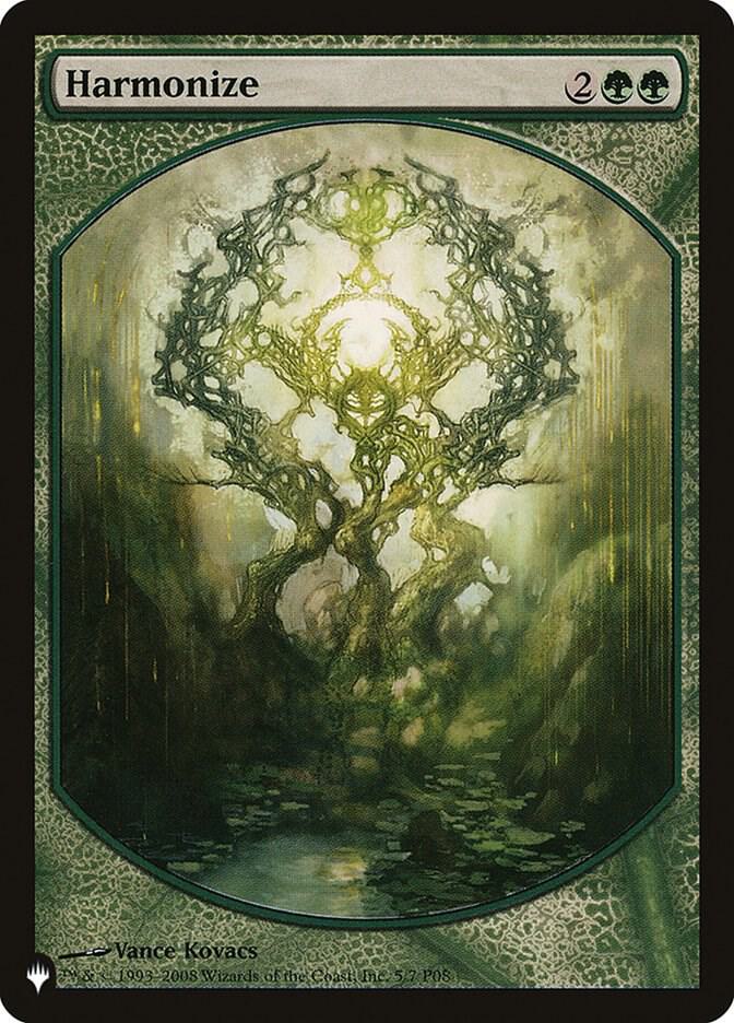 Harmonize (P08) 7-May card from The List Reprints