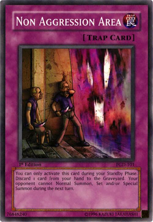 Non Aggression Area PGD-101 card from Pharaonic Guardian
