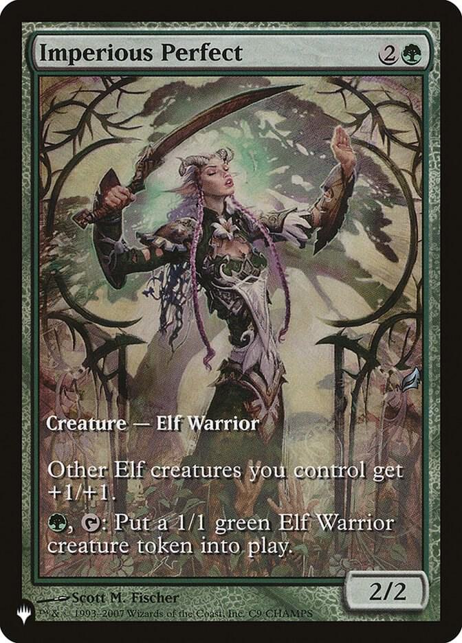 Imperious Perfect (CHAMPS) C9 card from The List Reprints