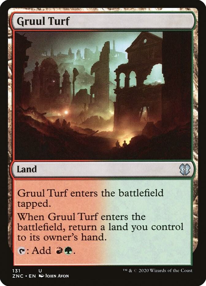 Gruul Turf 131 card from Commander: Zendikar Rising