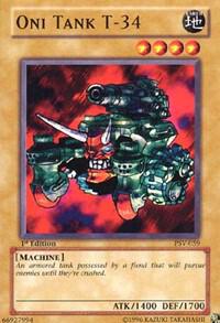 Oni Tank T-34 PSV-059 card from Pharaoh's Servant