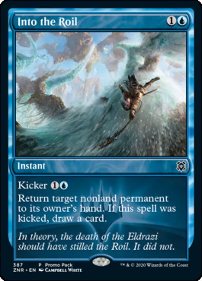 Into the Roil 387 card from Promo Pack: Zendikar Rising