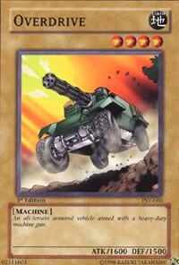 Overdrive PSV-060 card from Pharaoh's Servant