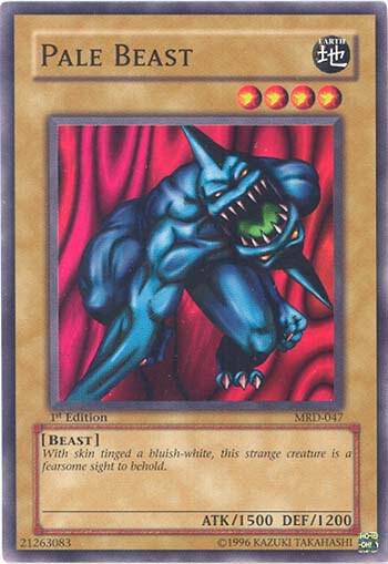 Pale Beast MRD-047 card from Metal Raiders