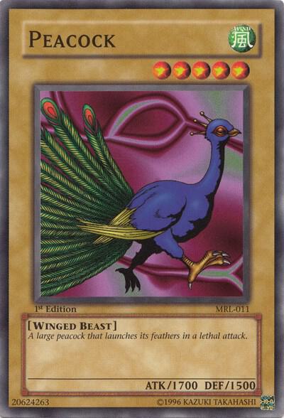 Peacock MRL-011 card from Magic Ruler