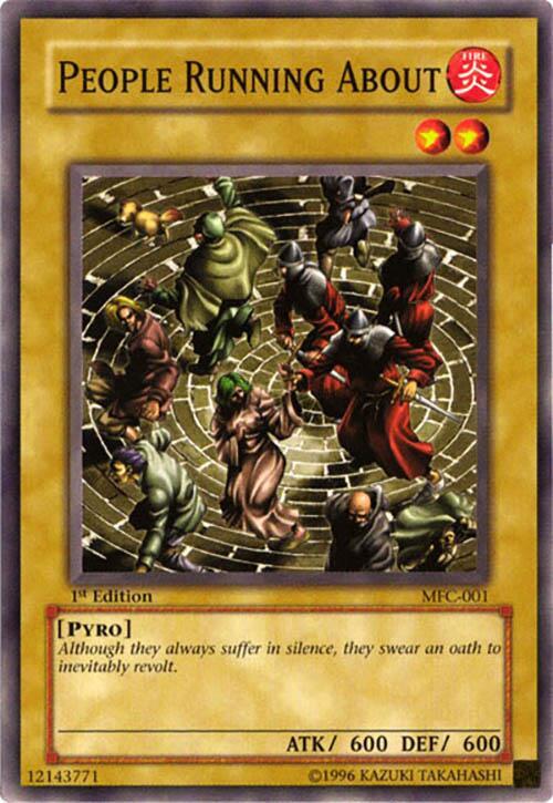 People Running About MFC-001 card from Magician's Force