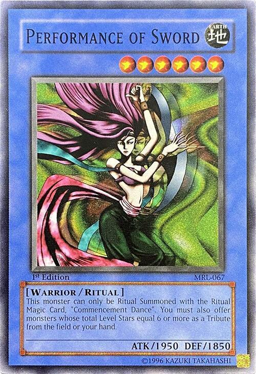Performance of Sword MRL-067 card from Magic Ruler