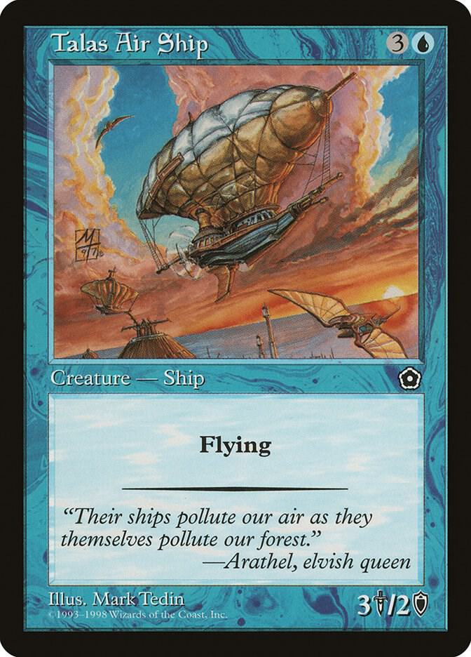 Talas Air Ship card from Portal Second Age