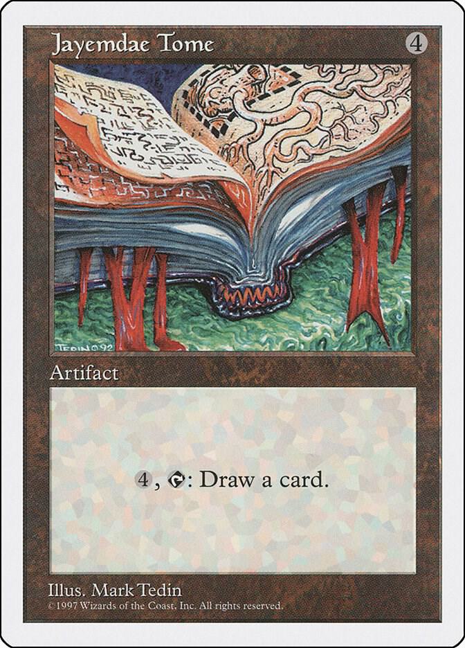 Jayemdae Tome card from Fifth Edition
