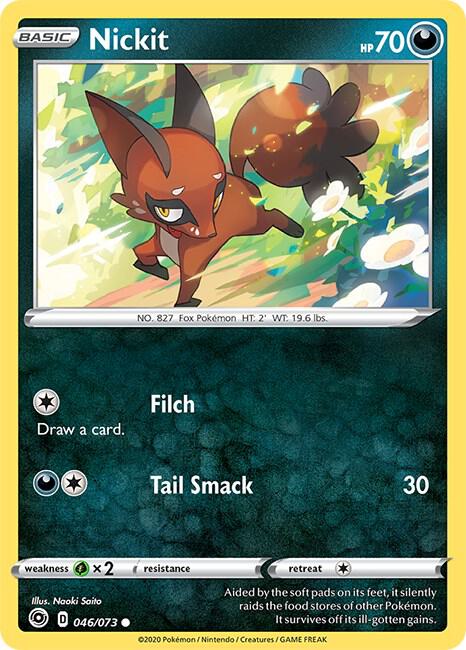 Nickit 46/73 card from Champion's Path