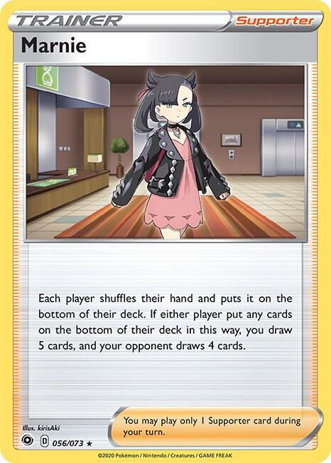 Marnie 56/73 card from Champion's Path