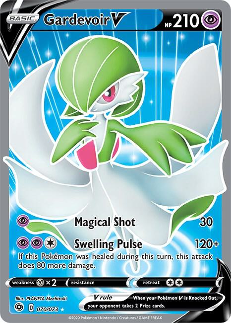 Gardevoir V (Full Art) 70/73 card from Champion's Path