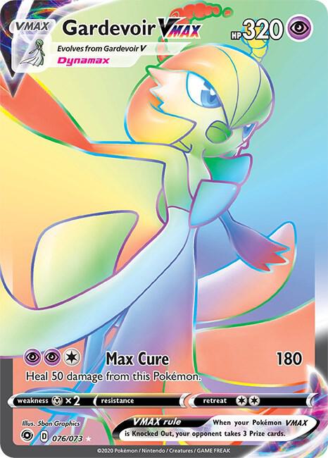 Gardevoir VMAX (Secret) 76/73 card from Champion's Path