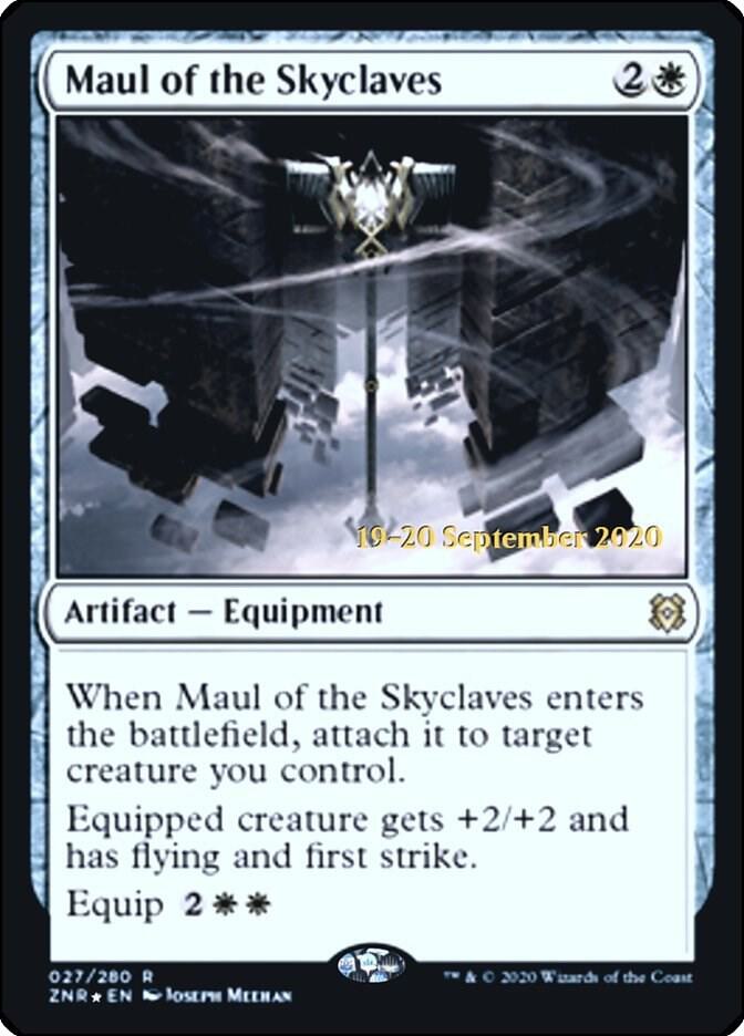 Maul of the Skyclaves 27 card from Prerelease Cards